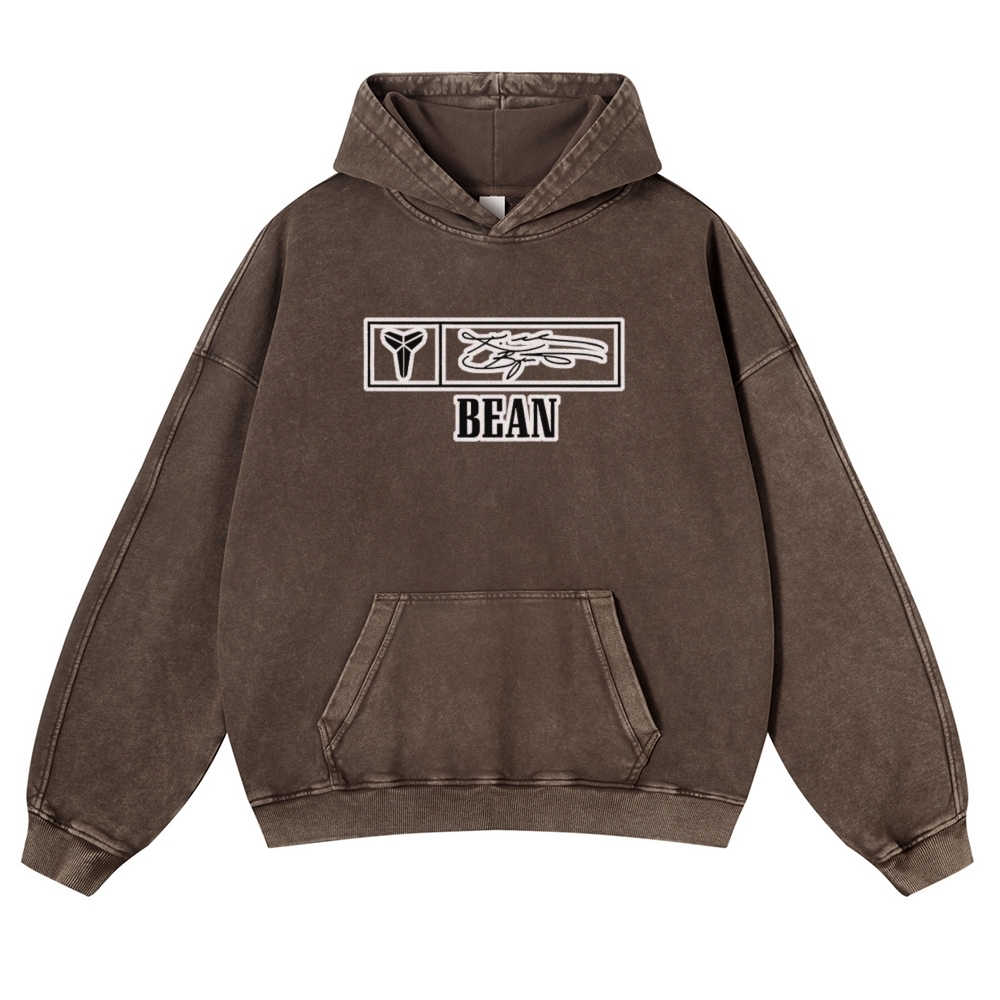 KOBE Casual Washed Hoodie
