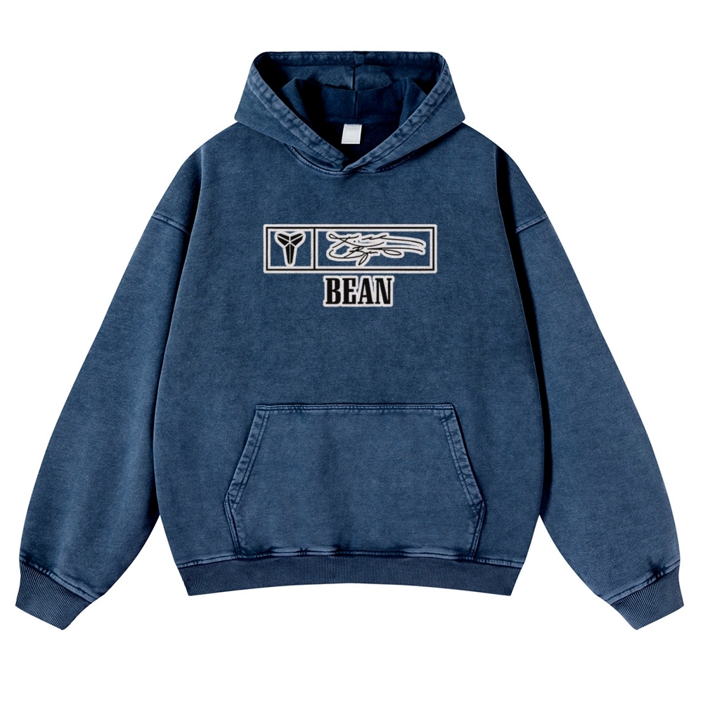 KOBE Casual Washed Hoodie