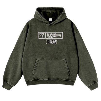 KOBE Casual Washed Hoodie