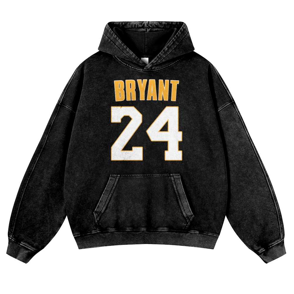 Casual Washed Hoodie|KOBE