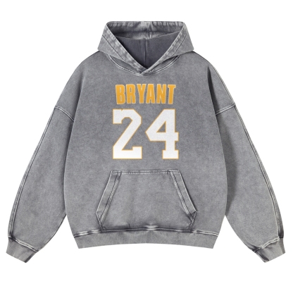 Casual Washed Hoodie|KOBE