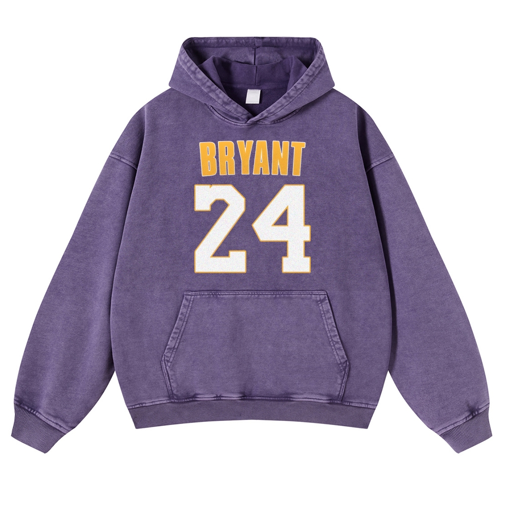 Casual Washed Hoodie|KOBE