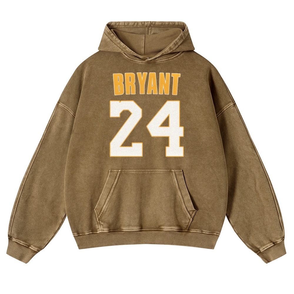 Casual Washed Hoodie|KOBE