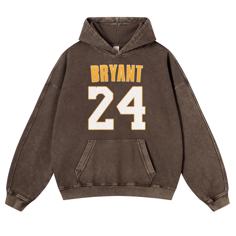 Casual Washed Hoodie|KOBE