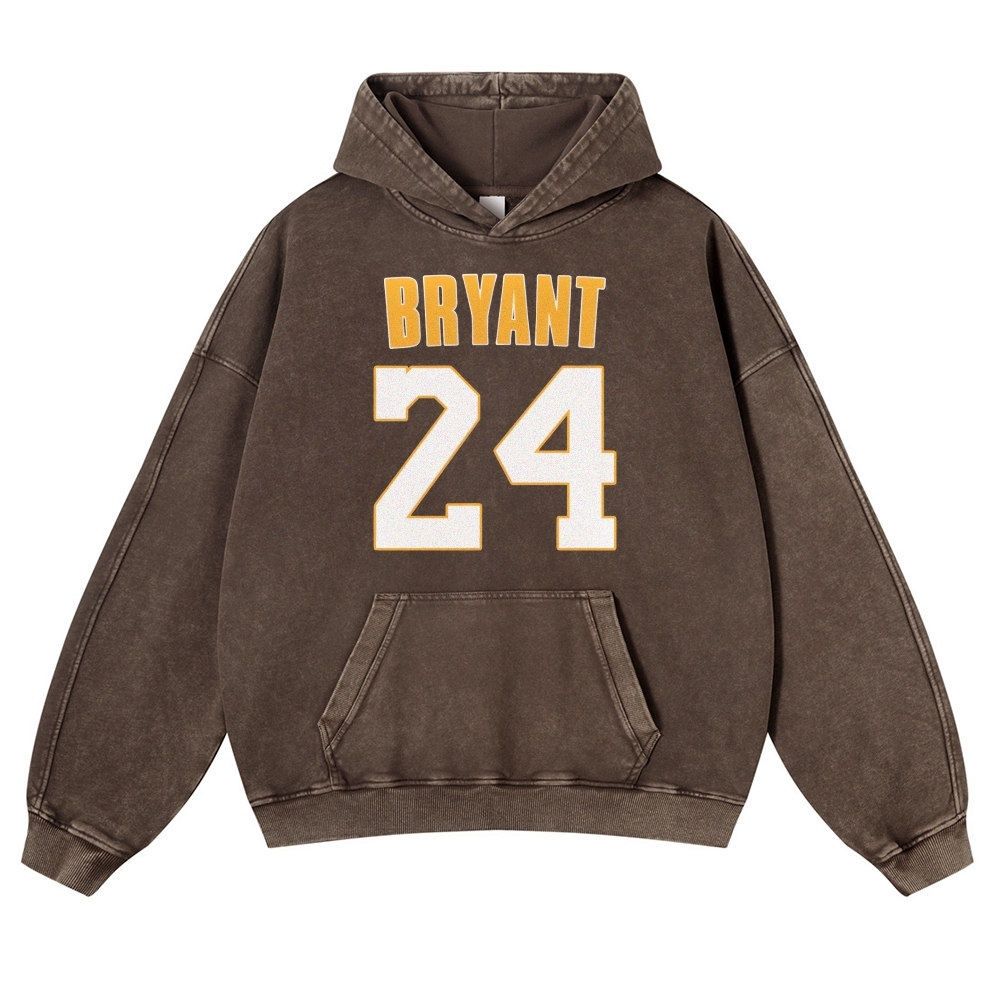Casual Washed Hoodie|KOBE