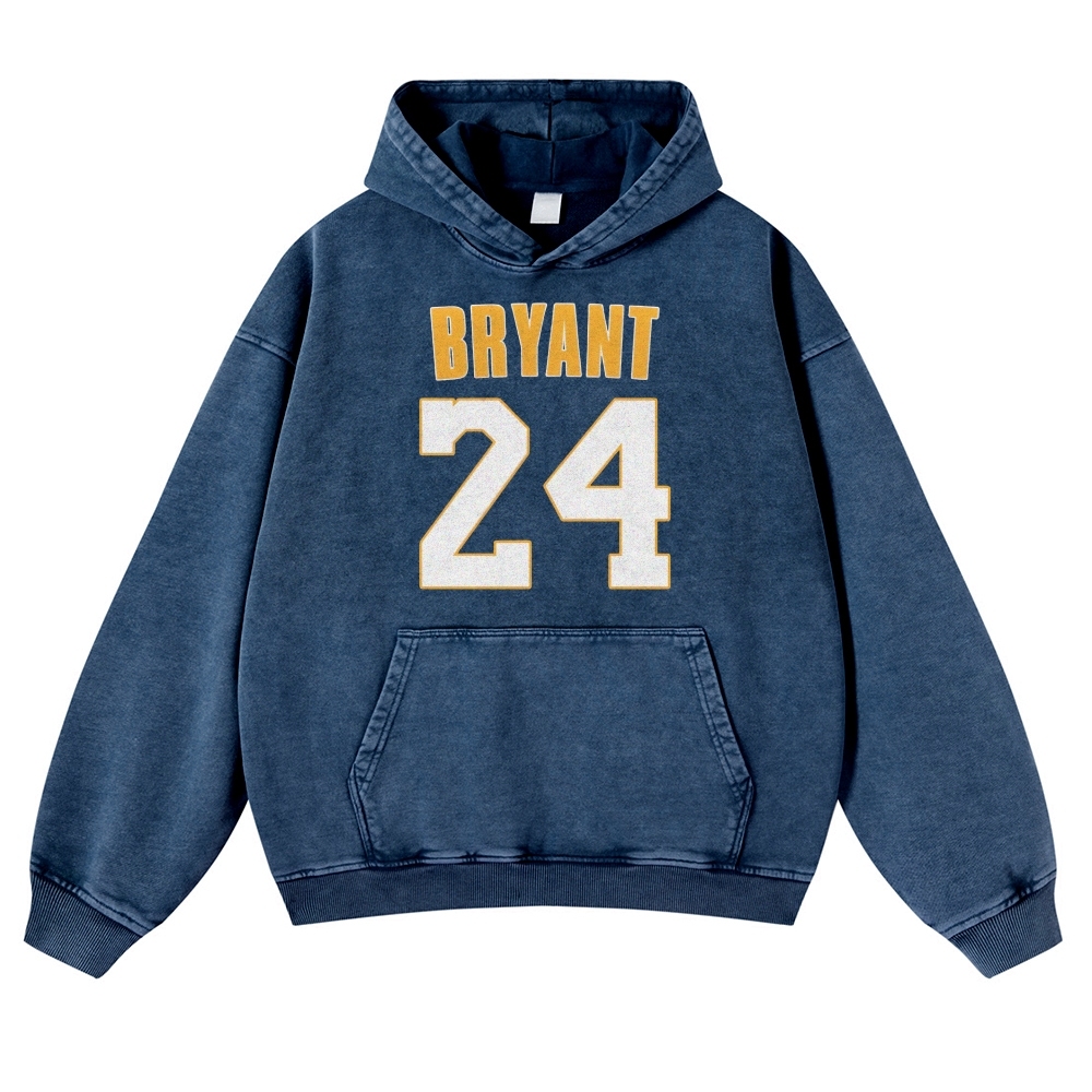 Casual Washed Hoodie|KOBE