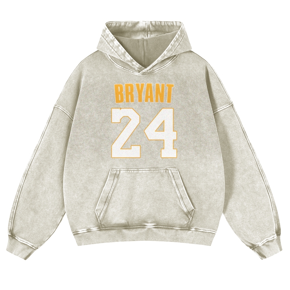 Casual Washed Hoodie|KOBE