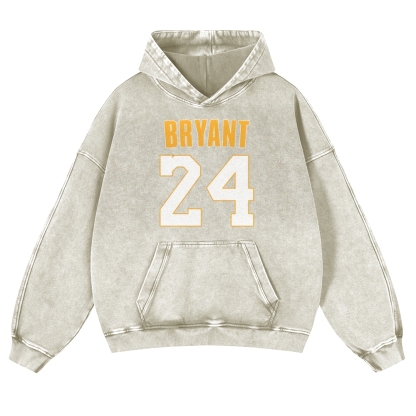 Casual Washed Hoodie|KOBE