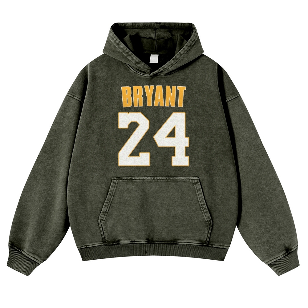 Casual Washed Hoodie|KOBE