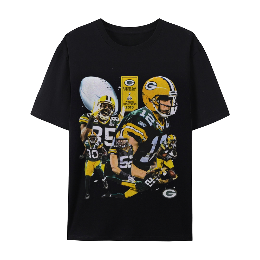 Fashion Short Sleeve T-Shirt Green Bay Packers Sports & Outdoor