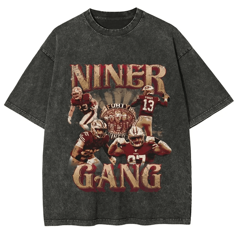 T-Shirt San Francisco 49ers Oversize Unisex Daily Sports | TIDESENCE