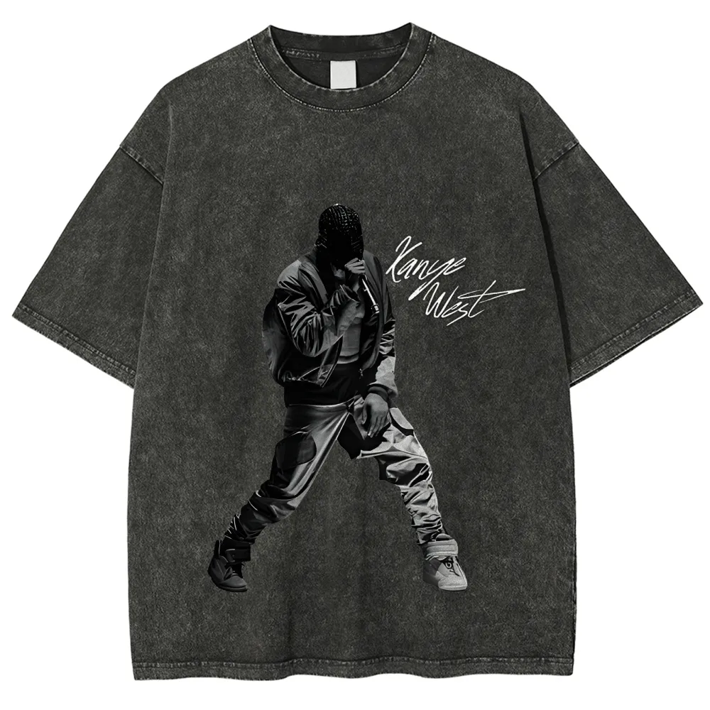 T-Shirt KANYE Unisex Daily Streetwear Sports & Outdoor | TIDESENCE