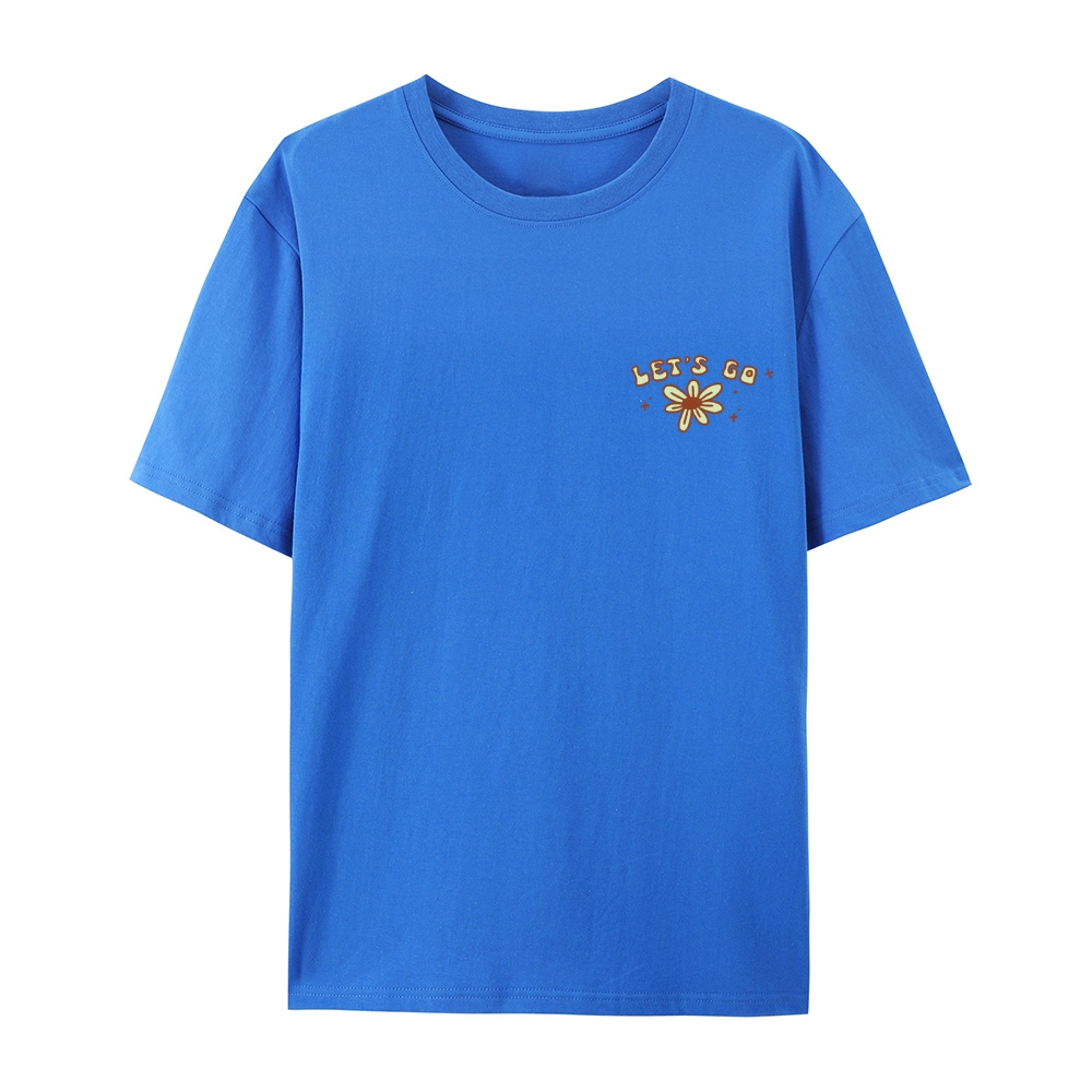 Cotton T-Shirt | Casual Short Sleeve | TIDESENCE