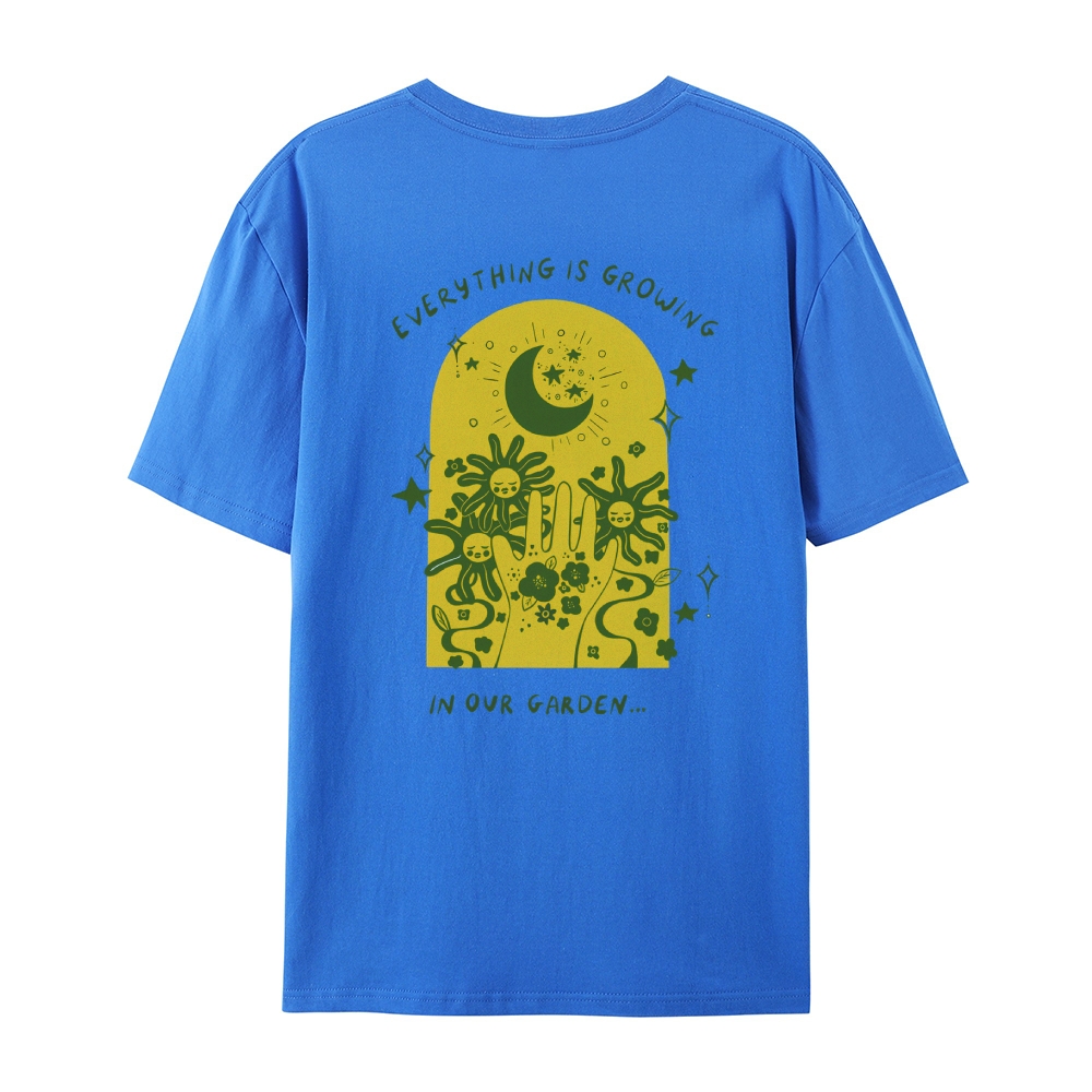 Cotton T-Shirt | Casual Short Sleeve | TIDESENCE