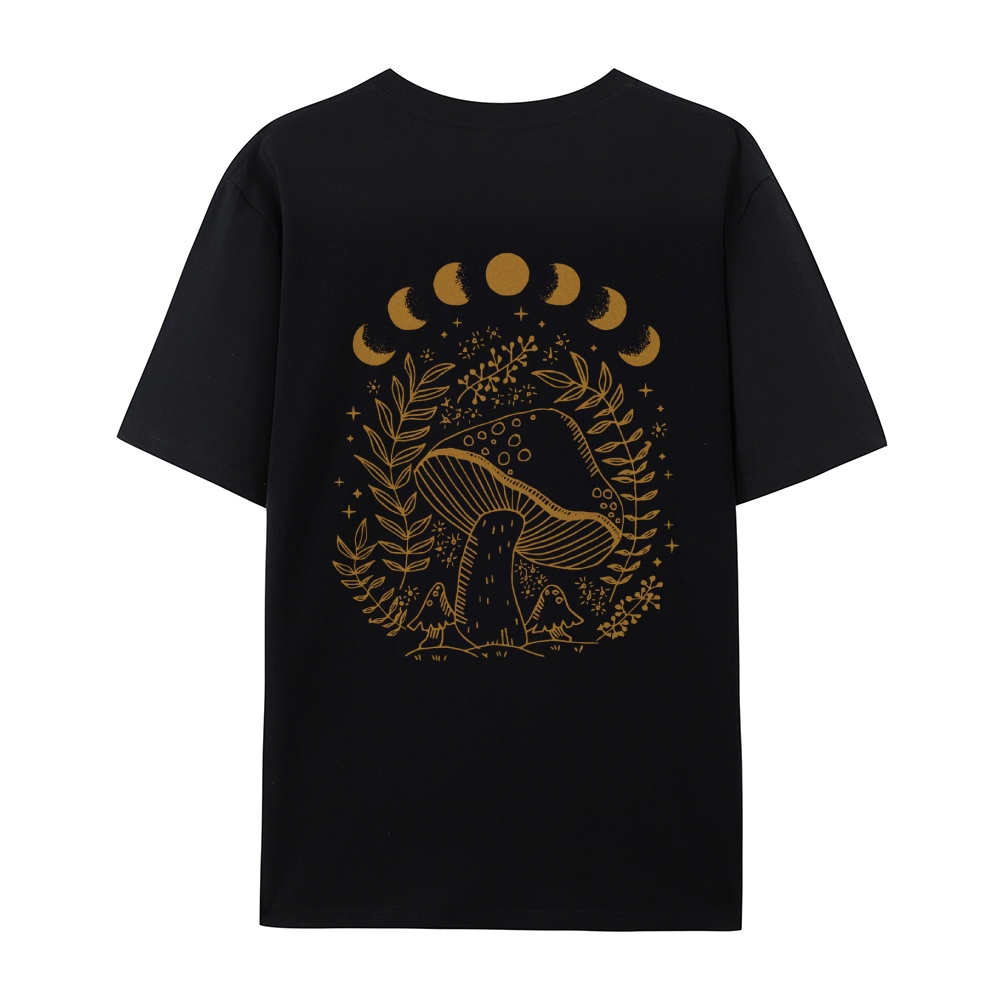 Cotton T-Shirt | Casual Short Sleeve | TIDESENCE