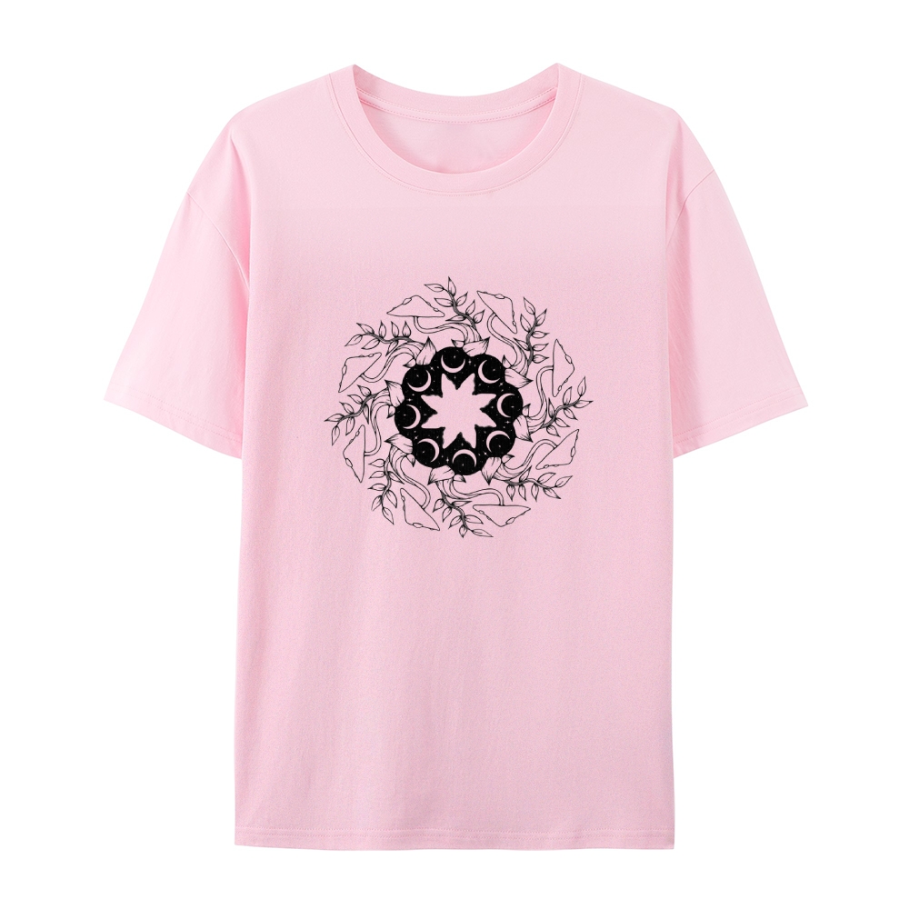 Cotton T-Shirt | Casual Short Sleeve | TIDESENCE