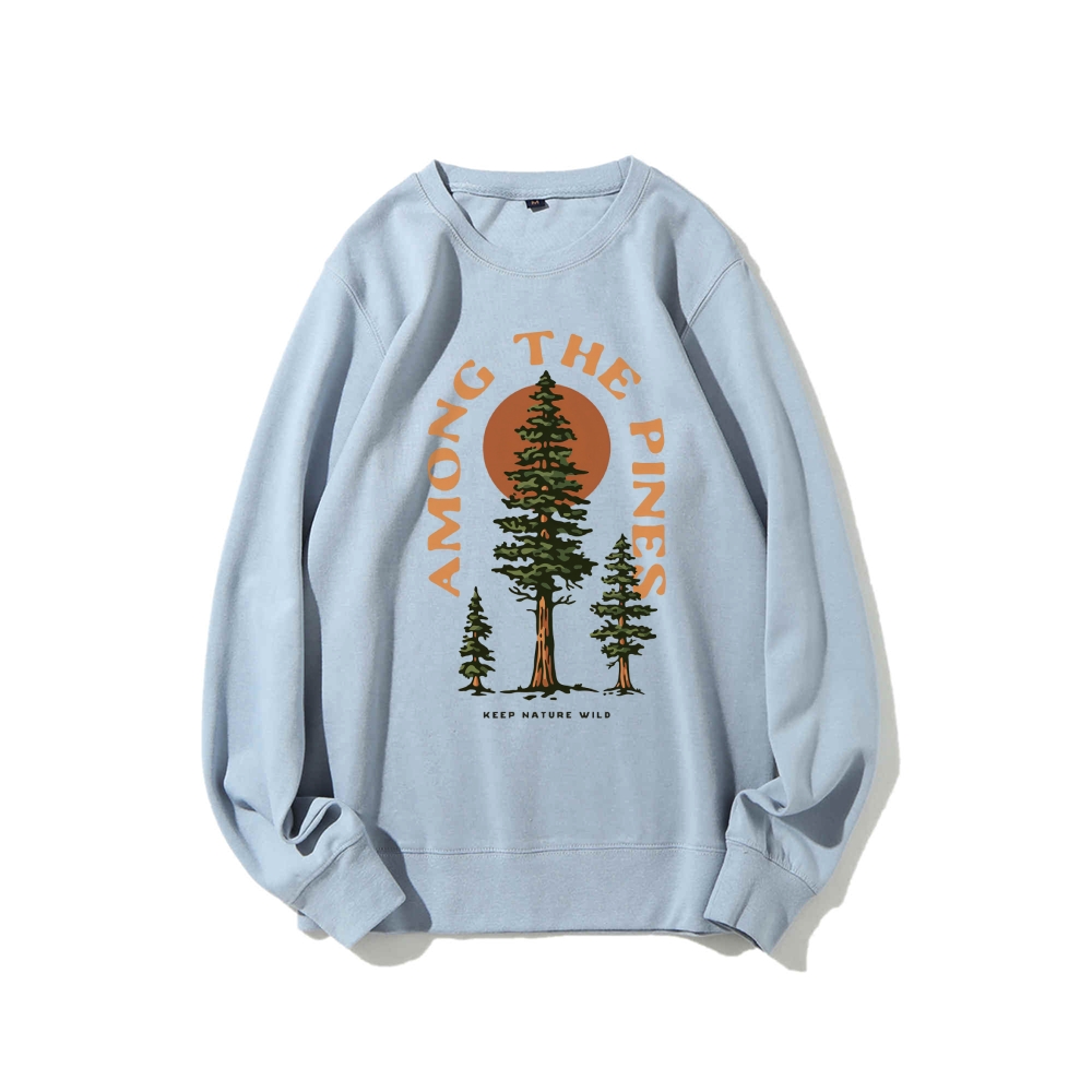 Casual Crewneck Sweatshirt