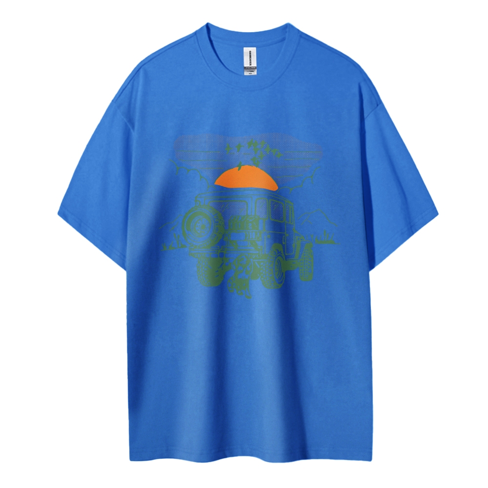 Cotton T-Shirt | Adventure Journey Unisex Fit | TIDESENCE
