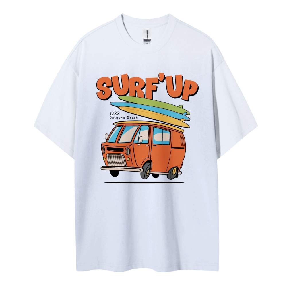 Cotton T-Shirt | Surf Up Unisex Fit | TIDESENCE