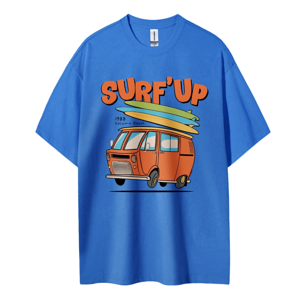 Cotton T-Shirt | Surf Up Unisex Fit | TIDESENCE