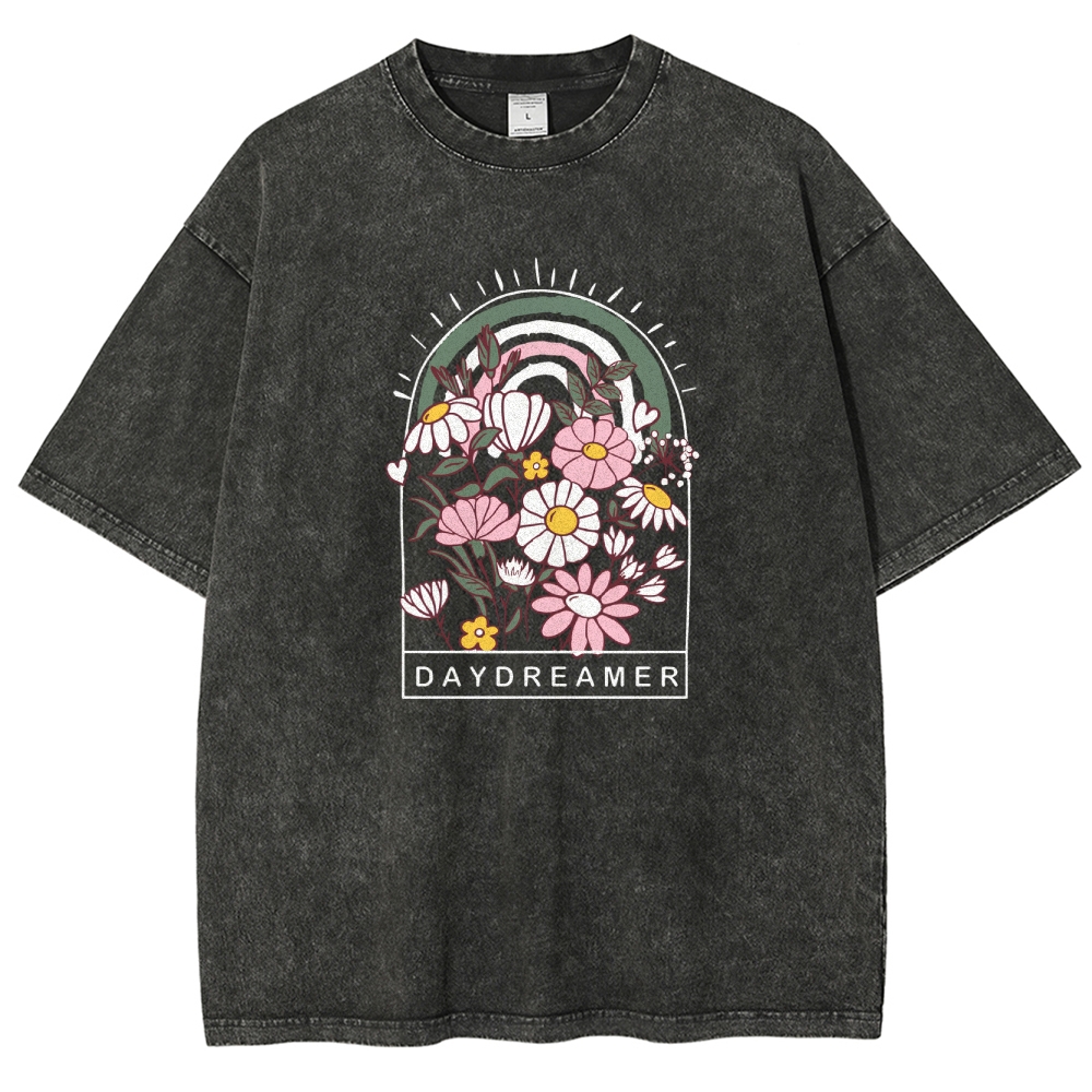 Washed T-Shirt | Daydreamer Unisex Fit | TIDESENCE