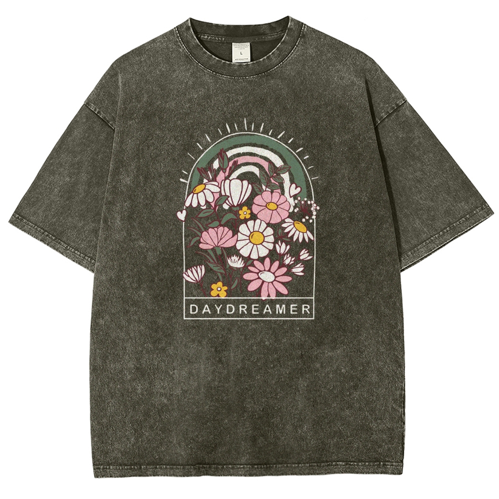 Washed T-Shirt | Daydreamer Unisex Fit | TIDESENCE