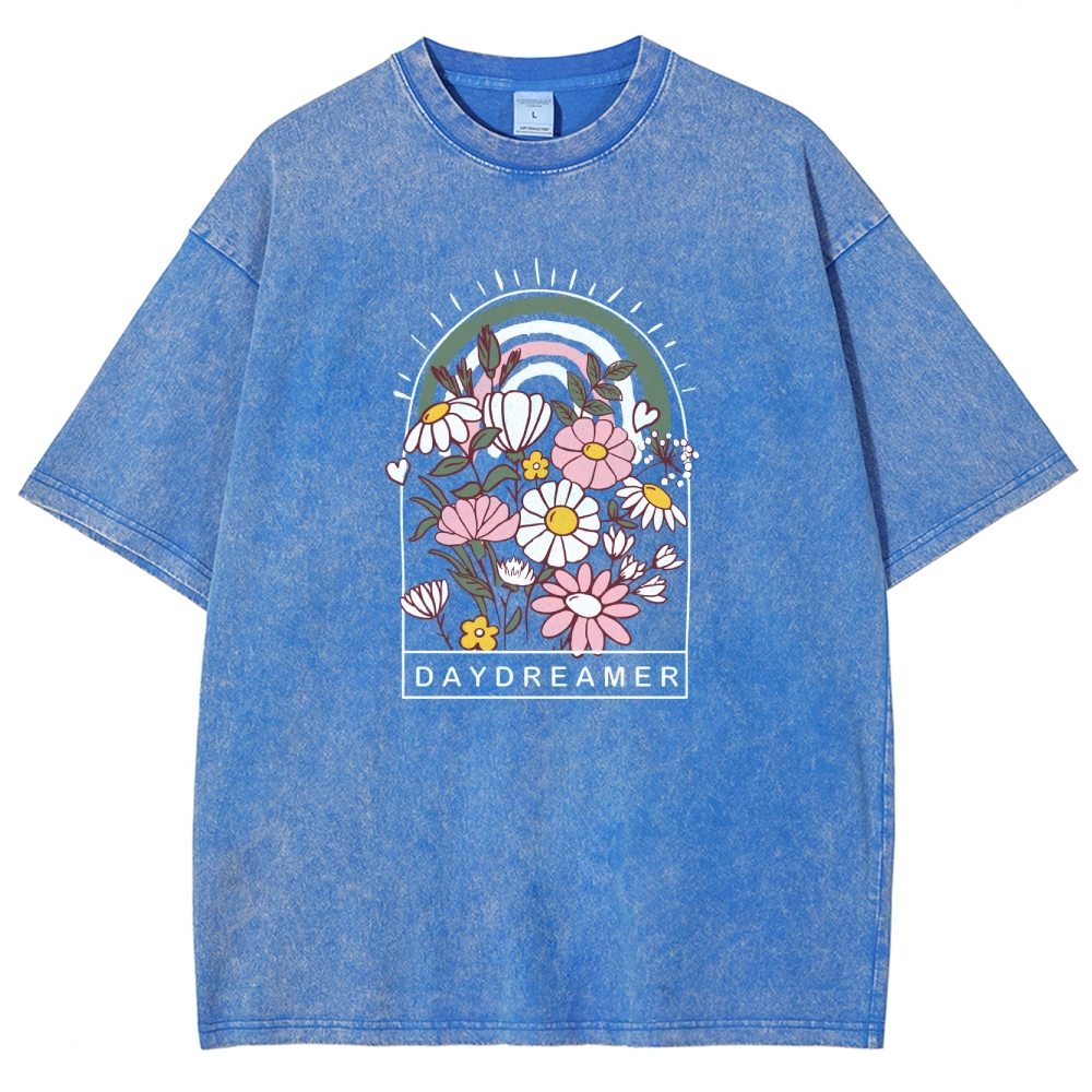 Washed T-Shirt | Daydreamer Unisex Fit | TIDESENCE