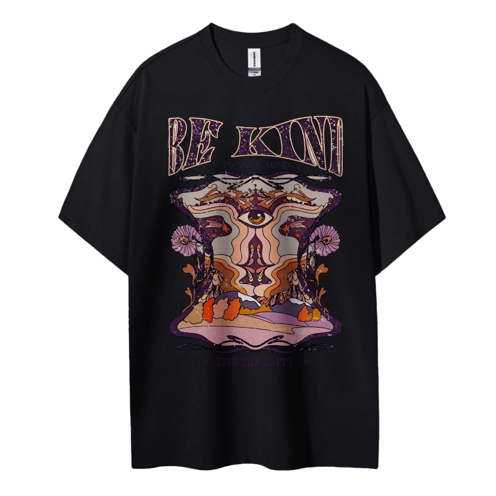 Cotton T-Shirt | Unisex Fit Graphic Tee | TIDESENCE