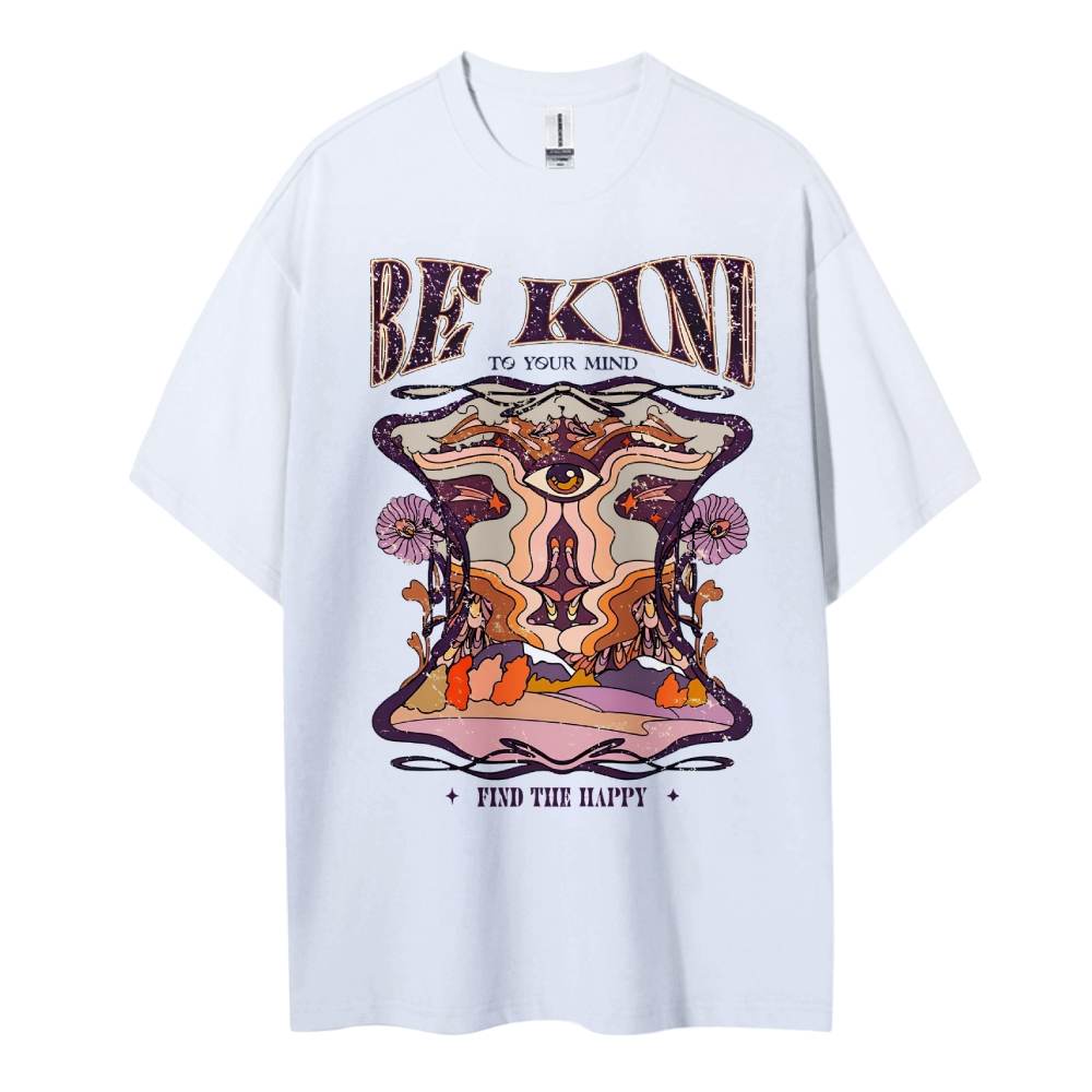 Cotton T-Shirt | Unisex Fit Graphic Tee | TIDESENCE