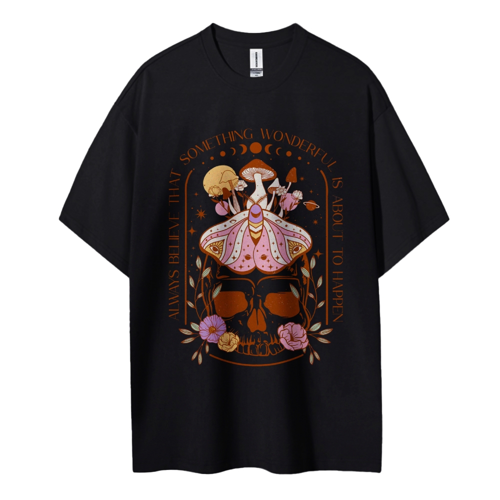 Cotton T-Shirt | Unisex Fit Graphic Tee | TIDESENCE