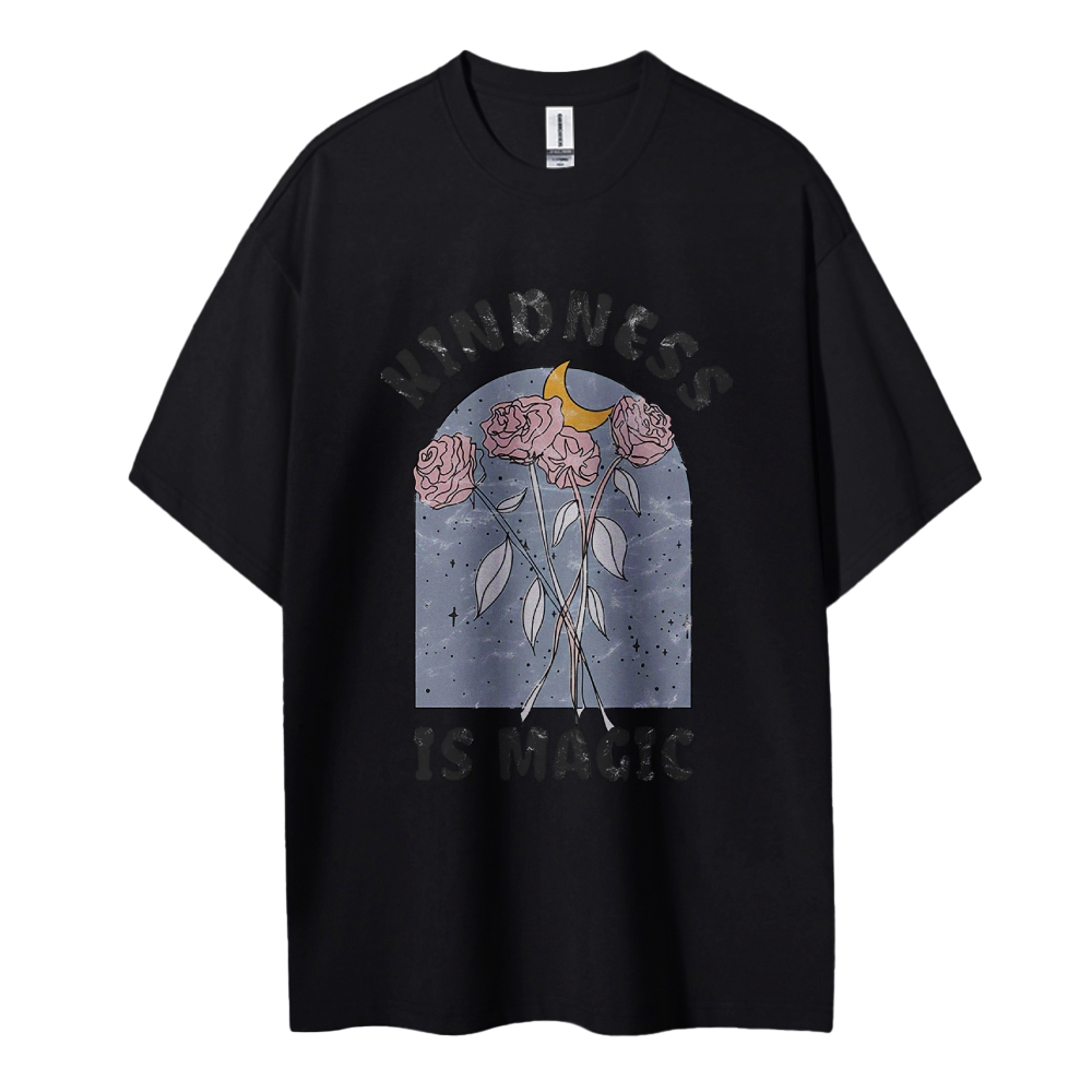 Cotton T-Shirt | Unisex Fit Graphic Tee | TIDESENCE