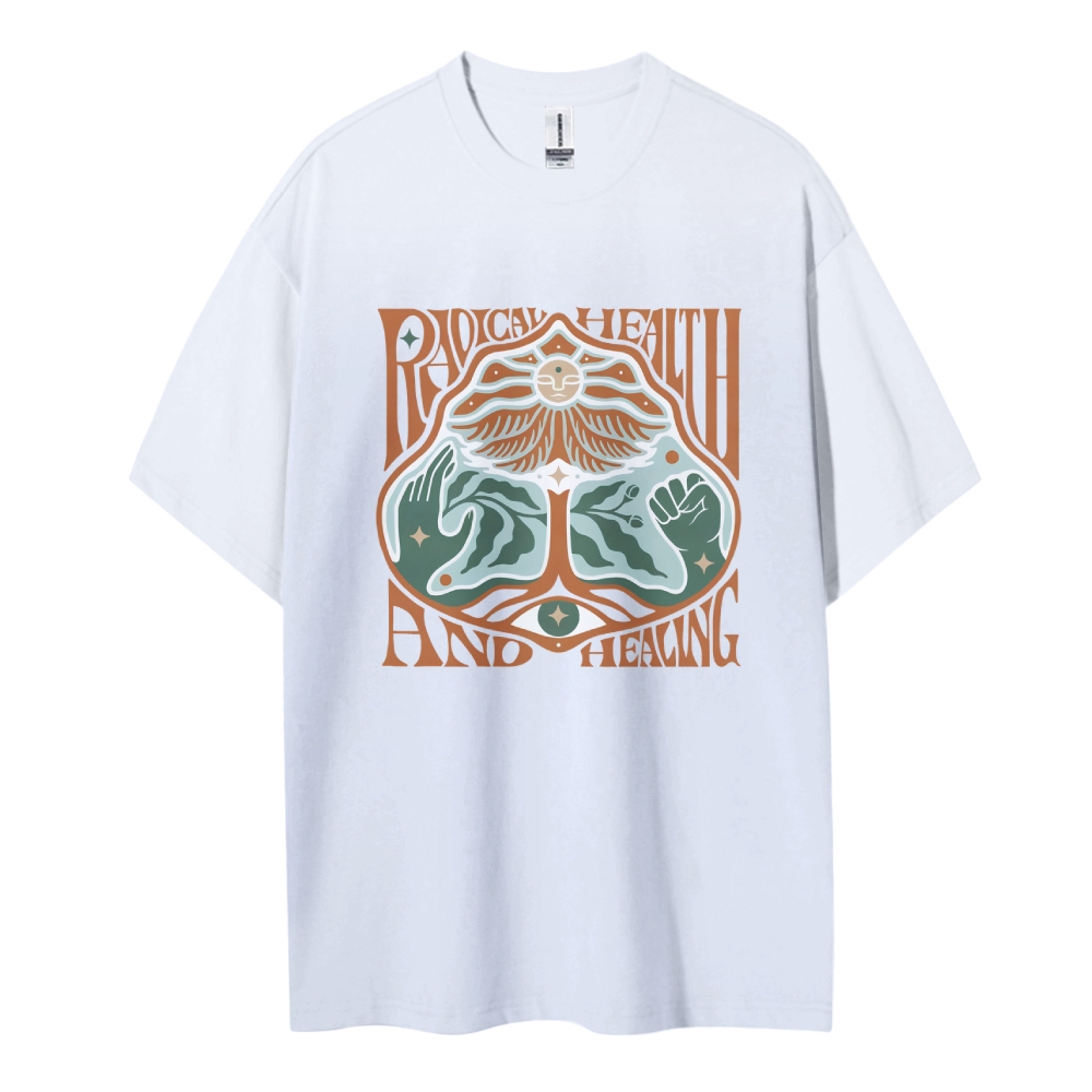 Cotton T-Shirt | Unisex Fit Graphic Tee | TIDESENCE