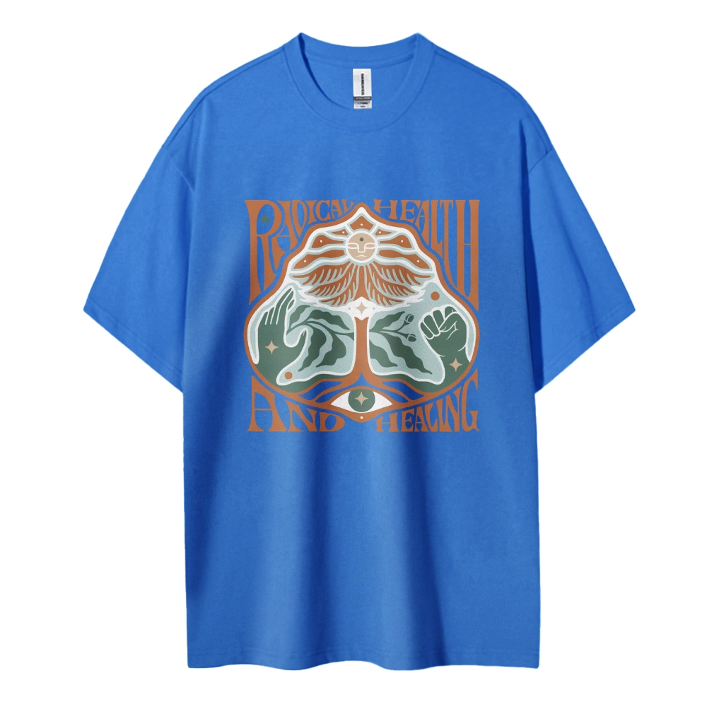 Cotton T-Shirt | Unisex Fit Graphic Tee | TIDESENCE