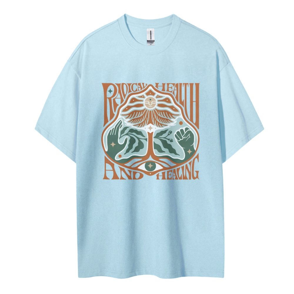 Cotton T-Shirt | Unisex Fit Graphic Tee | TIDESENCE