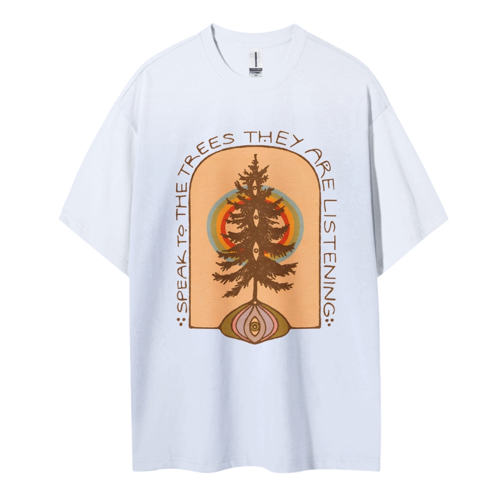 Cotton T-Shirt | Unisex Fit Graphic Tee | TIDESENCE