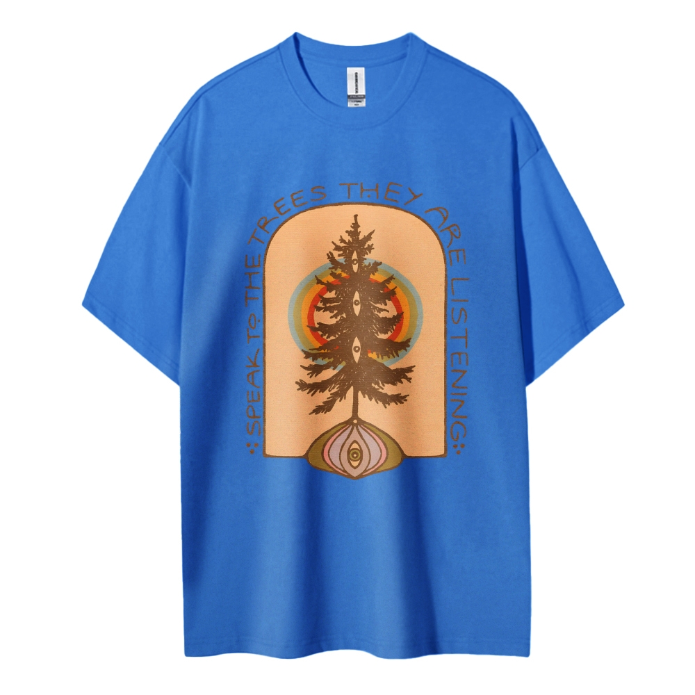 Cotton T-Shirt | Unisex Fit Graphic Tee | TIDESENCE