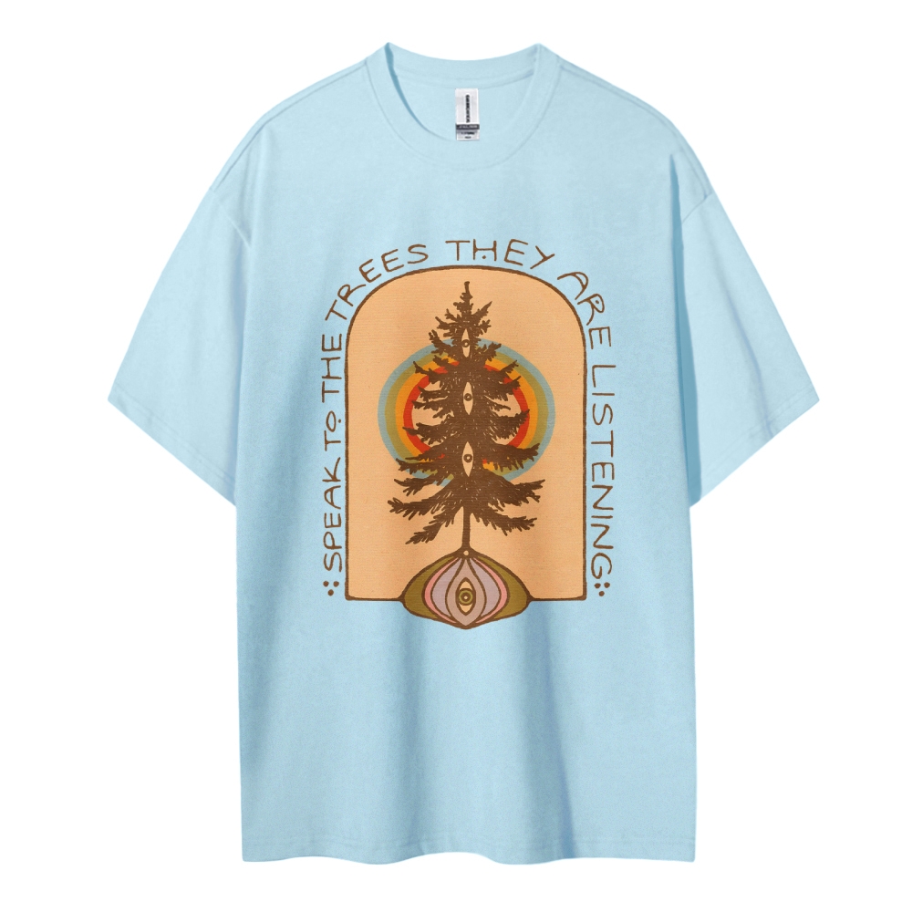 Cotton T-Shirt | Unisex Fit Graphic Tee | TIDESENCE