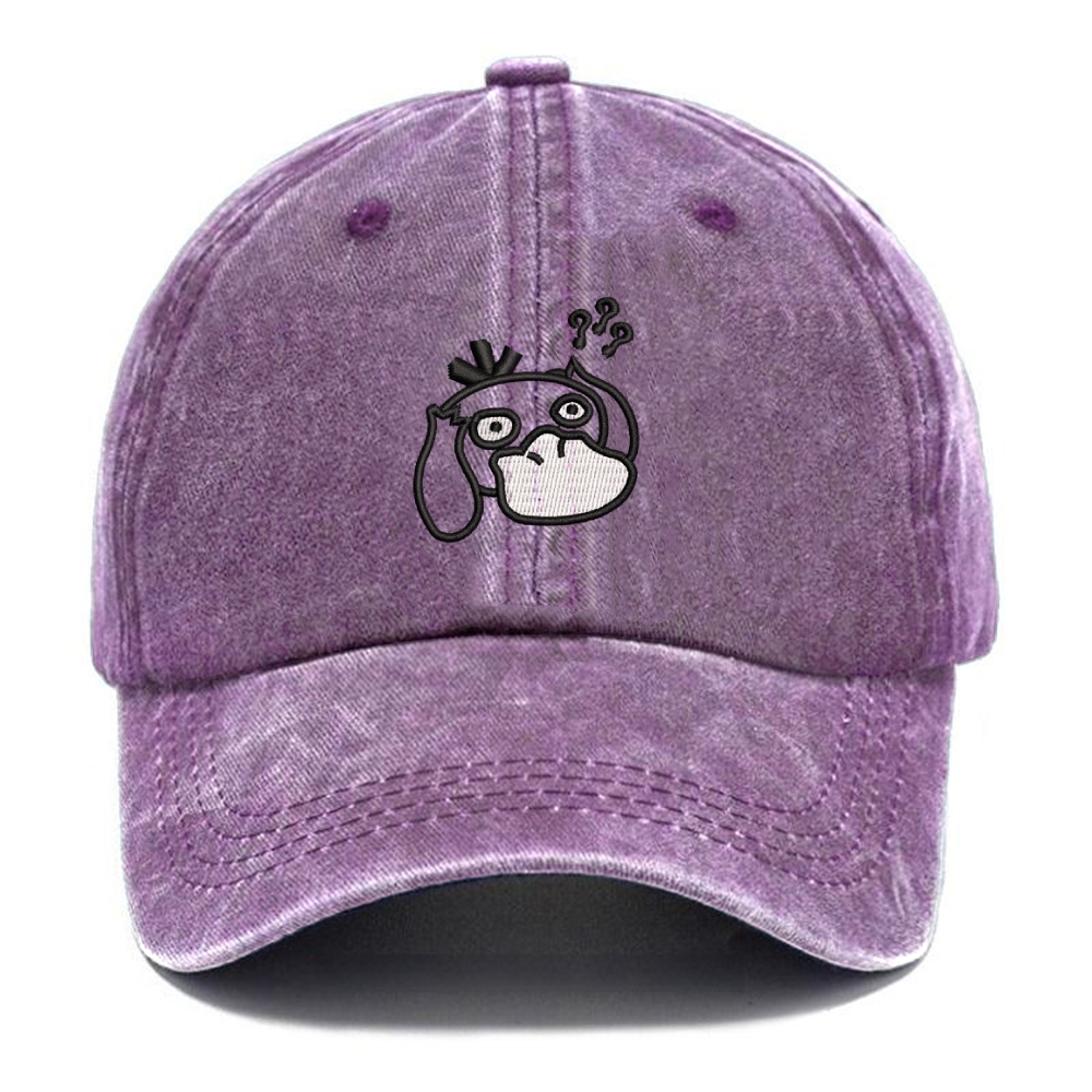 Unisex Vintage Casual Washed Embroidery HAT