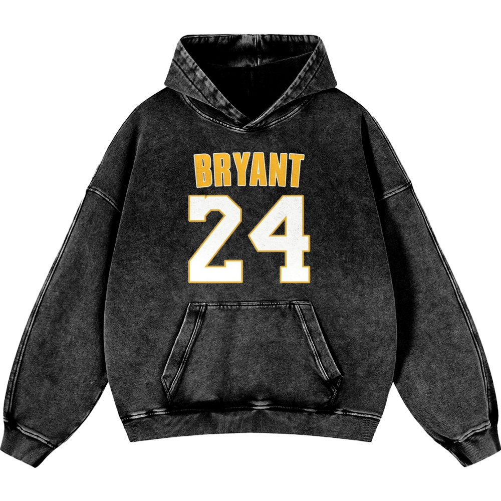 Casual Washed Hoodie|KOBE