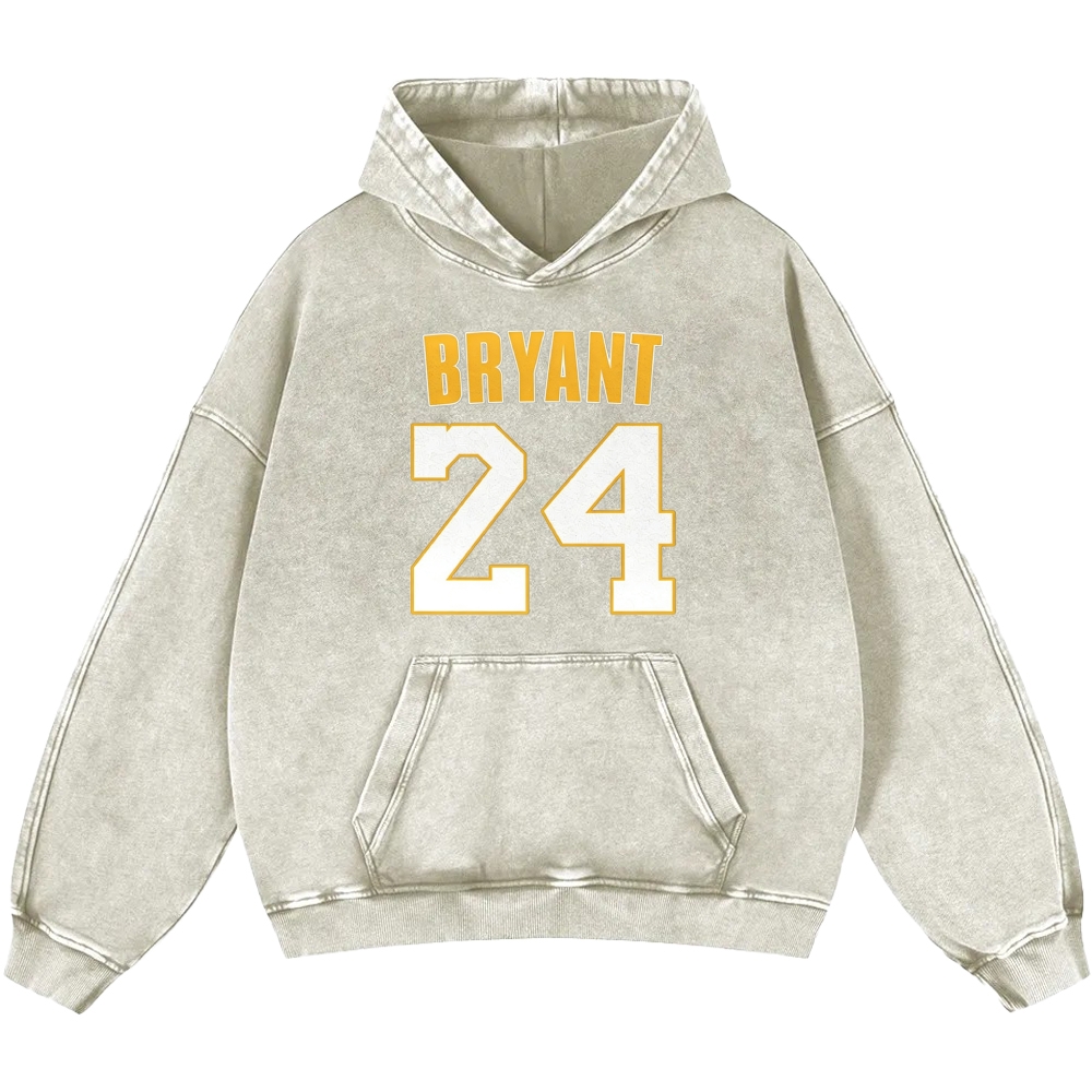 Casual Washed Hoodie|KOBE