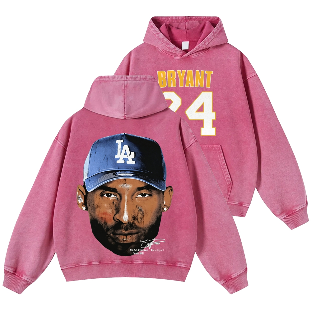 Casual Washed Hoodie|KOBE