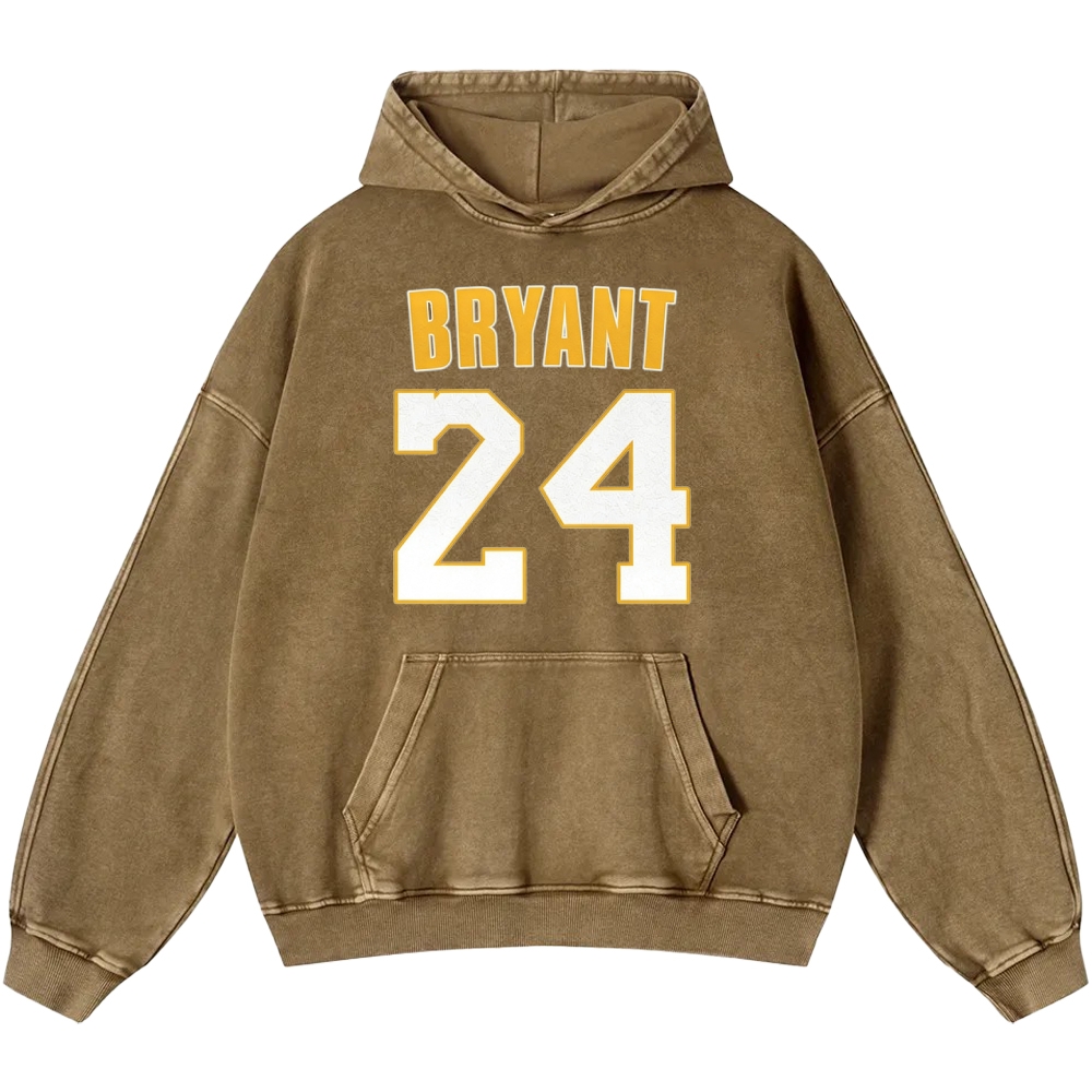 Casual Washed Hoodie|KOBE