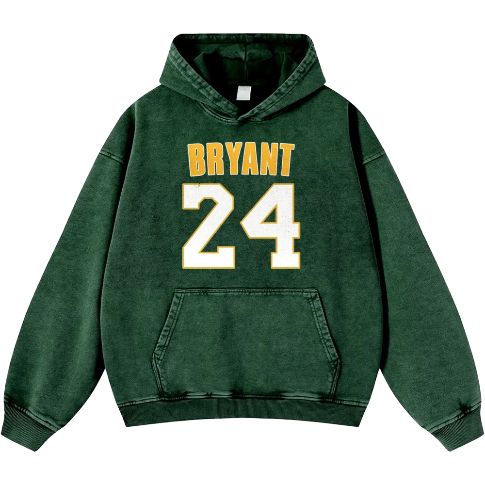 Casual Washed Hoodie|KOBE