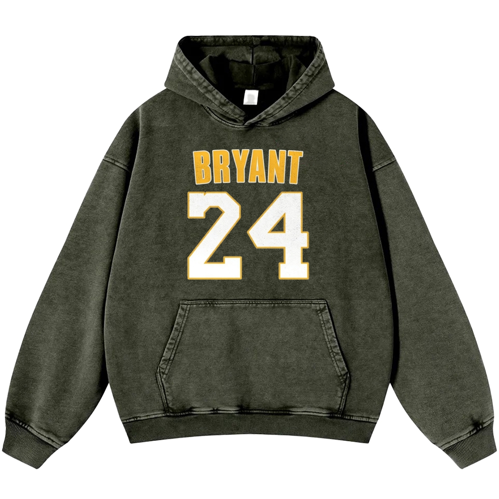 Casual Washed Hoodie|KOBE