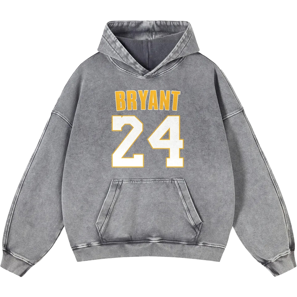 Casual Washed Hoodie|KOBE