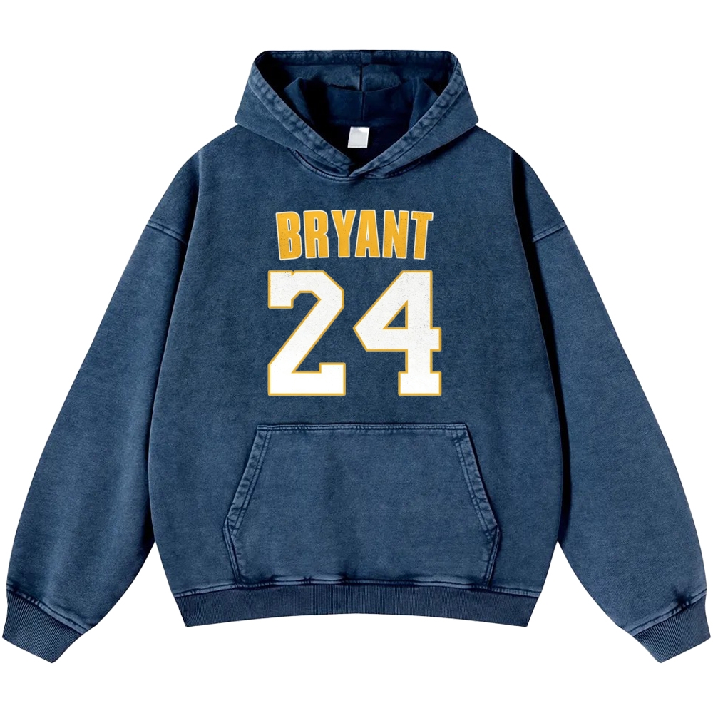 Casual Washed Hoodie|KOBE