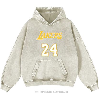 Kobe Bryant Unisex Casual Printed Double-sided Washed Hoodie