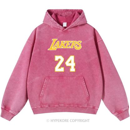 Kobe Bryant Unisex Casual Printed Double-sided Washed Hoodie