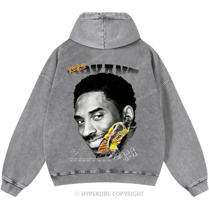 Kobe Bryant Unisex Casual Printed Double-sided Washed Hoodie