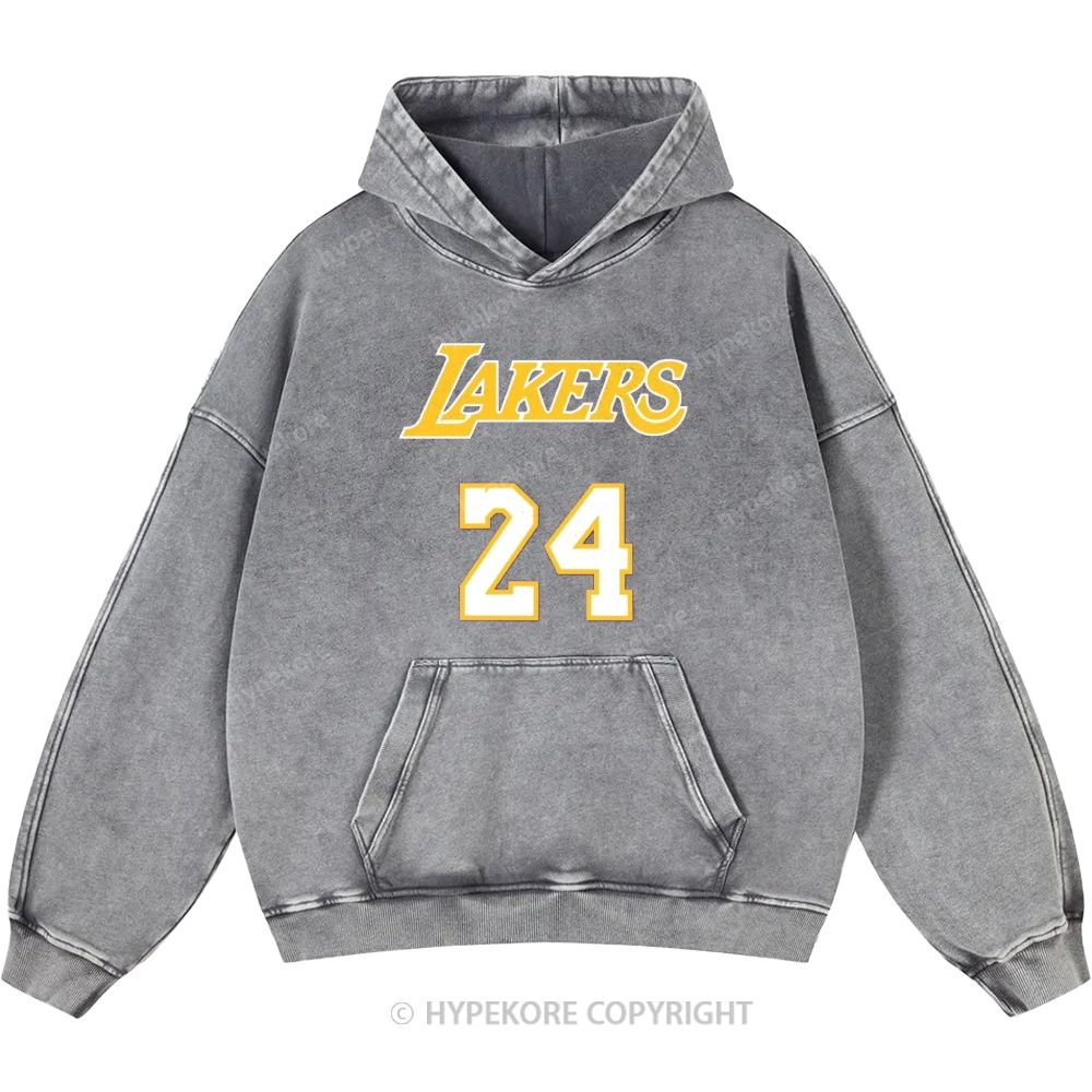 Kobe Bryant Unisex Casual Printed Double-sided Washed Hoodie